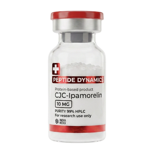 Vial de CJC-1295 Ipamorelin péptido para hormona de crecimiento y longevidad femenina